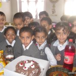 Having breakfast together