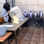 48-انتخابات المجلس الطلابي بمدارس الرشيد الحديثة فرع الطالبات معين